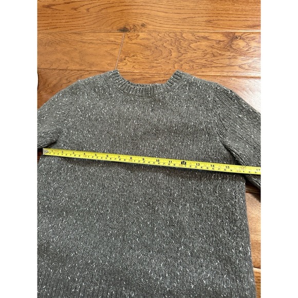 Club Monaco Women's Sweater split back Gray Retail $169 XS 38% Wool - Picture 7 of 10